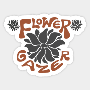 Flower Gazer Sticker